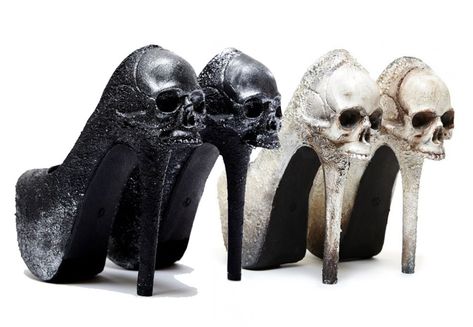 10 Gorgeous Gothic Shoes for a Gothic Bride! Black Macabre Skull Purgatory Pumps for a Goth Wedding - www.MeandAnnabelLee.com - Blog for all things Dark, Gothic, Victorian, & Unusual Corpse Bride Wedding, Victorian Shoes, Gothic Bride, Halloween Themed Wedding, Gothic Shoes, Skull Wedding, Gothic Wedding Dress, Goth Wedding, Dark Wedding