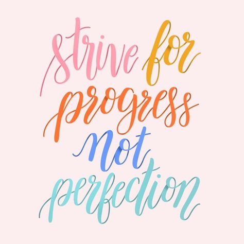 Strive for Progress, not perfection. Speech Therapy Quotes, Strive For Progress Not Perfection, Widget Quotes, Progress Quotes, Nobody Is Perfect, Self Love Quote, Nutrition Quotes, Therapy Quotes, Show Yourself