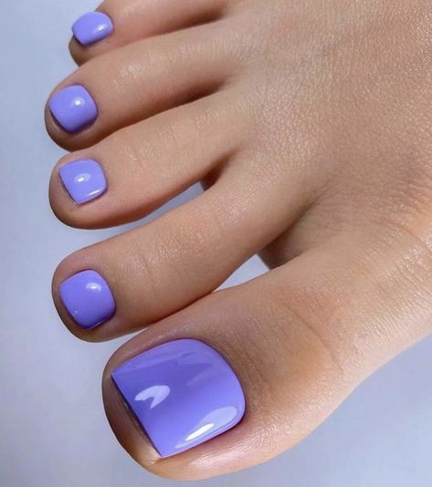 Summer Pedicure Purple, Purple Toes Nails, Purple Toes Toenails, Pedicure Purple, Purple Toe Nails, Pedicure And Manicure, Pedicure Designs Toenails, Blue Toes, Gel Toe Nails