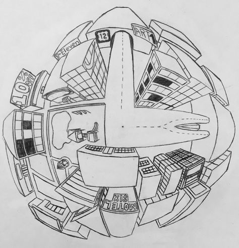 5 Point Perspective, Perspective City, Architecture Perspective, One Point Perspective, Drawing Now, Architecture Concept Diagram, Concept Diagram, Point Perspective, Perspective Art