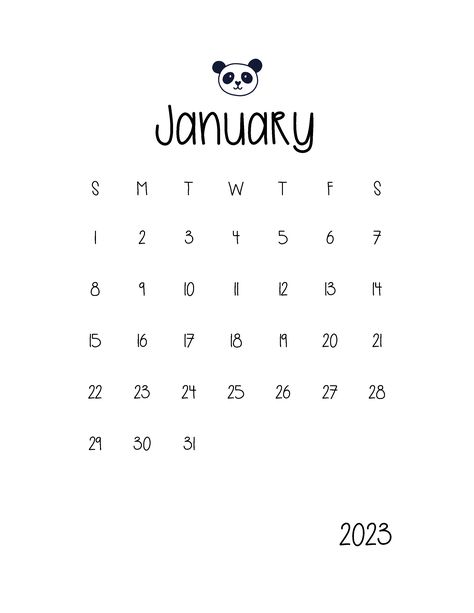 Panda Doodle, February 2022 Calendar, Love Printables, Create Your Own Planner, January Calendar, Vintage Flowers Wallpaper, Calendar 2023, 2022 Calendar, 2023 Calendar