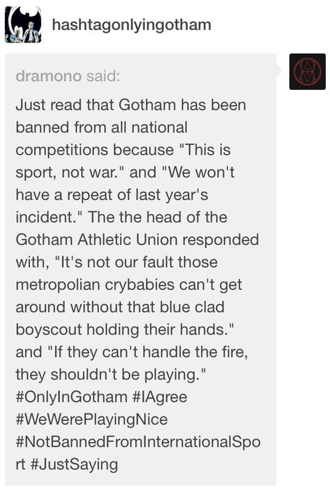 Only In Gotham Tumblr, Only In Gotham Tumblr Posts, Only In Gotham, Batfam Funny, Dc Funny, Batfamily Funny, The Bat Man, Univers Dc, Nerd Humor