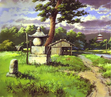 Background image, Princess Mononoke Princess Mononoke Background, Mononoke Background, Illustration Environment, Anime Bg, Art Knowledge, Background Scenery, Background Painting, Princess Mononoke, The Sunflower