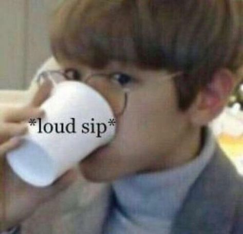 Loud sip Tea Bts Reaction Memes, Tea Meme, Bts Reaction Pics, Kpop Reaction Memes, Reaction Photos, Bts Reaction, Bts Reactions, Reaction Pic, Exo Memes