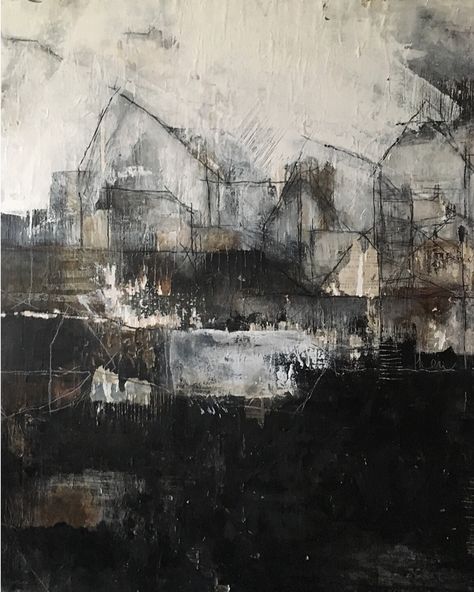 Carola Kastman, Industrial Artwork, Art In House, Evans Art, Abstract Expressionist Art, Grey Painting, Concrete Art, Hur Man Målar, Matte Painting