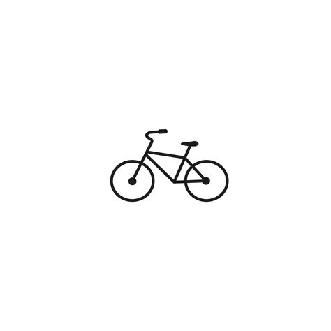 #bike #illustration #minimalistic #graphicdesign Minimalist Bike Drawing, Mini Bike Tattoo, Minimalist Bicycle Tattoo, Tiny Bike Tattoo, Minimalist Bike Tattoo, Simple Bicycle Drawing, Small Bicycle Tattoo, Bicycle Illustration Simple, Simple Bike Tattoo