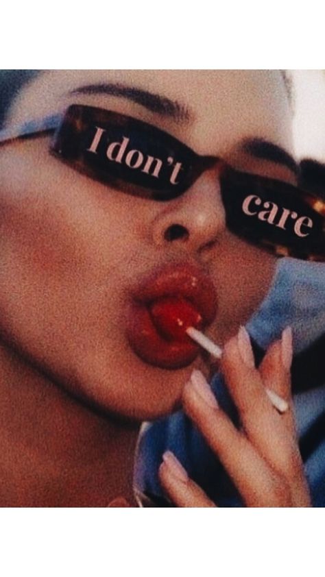 I don't care I Don’t Give A F Aesthetic, You Don't Own Me Aesthetic, I Dont Care Quotes Aesthetic, In My I Dont Care Era, Don’t Care Aesthetic, I Dont Care Aethstetic, Baddie Era Aesthetic, I Don’t Care Wallpaper, I Don’t Care Aesthetic