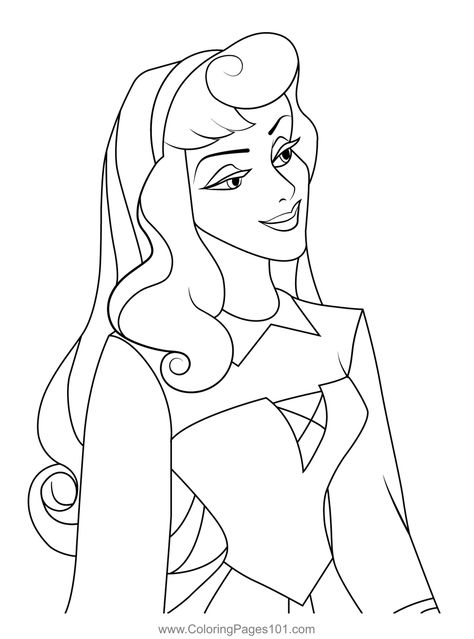 Aurora Graceful Coloring Page Aurora Coloring Pages, Aurora Sketch, Aurora Silhouette, Aurora Sleeping Beauty Drawing Easy, Princess Aurora Coloring Page, Sleeping Beauty Coloring Pages, Disney Paper Dolls, Disney Princess Coloring Pages, Disney Princess Ariel