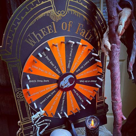 Halloween Haunted Fate Prize Wheel Halloween Prizes, Prize Wheel, Perfect Halloween Party, Spooky Snacks, Halloween Party Ideas, Watch Your Back, Spooky Szn, Halloween 2024, Halloween Carnival