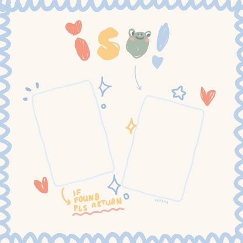 O6frog Template, Wtb Iso Template Kpop, Otw Template Kpop, Iso Template Kpop, Trading Template, Kpop Trading, Iso Template, Wishlist Template, Binder Templates