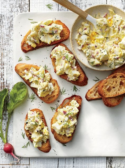 These are the easiest Easter appetizer recipes to get on the table. Your guests will love you even more for it. #easter #easterrecipes #easterappetizers #easyappetizers #easterappetizerideas #southernliving Easter Appetizers Easy, Summer Appetizers Easy, Easter Appetizers, Farmers Market Recipes, Egg Salad Recipe, Summer Appetizer, Easter Dinner, Easy Appetizer Recipes, Egg Salad