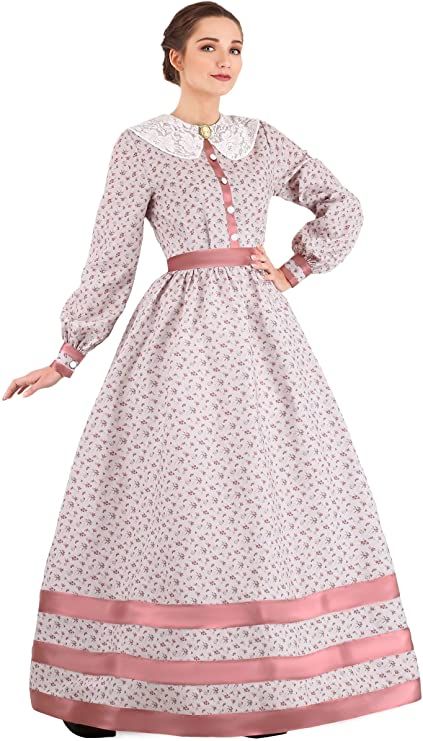 Pioneer Dresses For Women, Pioneer Dresses, 1860s Day Dress, Colonial Fashion, Historical Outfits, Pioneer Clothing, Fashion Eras, Pioneer Trek, 1860s Fashion