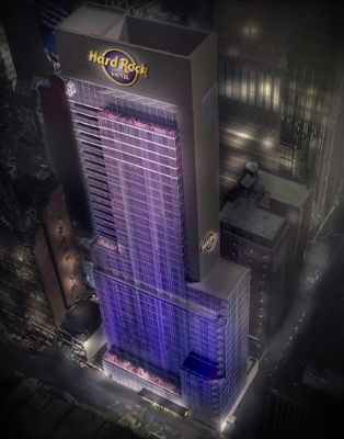 Hard Rock Hotels Brings The Sound Of Music Back To New York City's Iconic Music Row Hardrock Hotel, Mark Hotel, Elevator Interior, Hotel Facade, Music Row, Hotel Plan, Nyc Hotels, Rooftop Lounge, Hotel Amenities