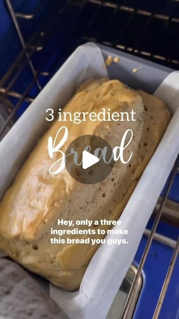 ketomaven | keto diet | keto recipes on Instagram: "Only 3 Ingredients to make this bread! No gluten, nuts or flour. 👍 - That’s right only 4 eggs, 1 tsp baking soda & 1 cup Tahini. Pour in a lined mini loaf pan bake in a 350F oven for 30 minutes. Great sandwich bread if you’re paleo, keto, grain free. This makes a great base, additional add ins would be honey, monkfruit, fresh herbs and/or spices. Video and recipe by: @lowcarbnorma follow her for more amz ideas 😁  To get more keto recipes click the link in our bio @keto.maven to get Everything You Need for keto Success. Imagine… armed with the 4-week meal plan, 3 Keto guidebooks, and the 116 Air fryer recipes guide… you’ll be able to start strong and finish strong. 💪 @keto.maven  ⏩ Don't forget to share and follow @keto.maven for more ? 3 Ingredient Bread, Breakfast Baking, Scd Diet, Comidas Keto, Mini Loaf Pan, No Gluten, Monthly Newsletter, Bread Loaf, Mini Loaf