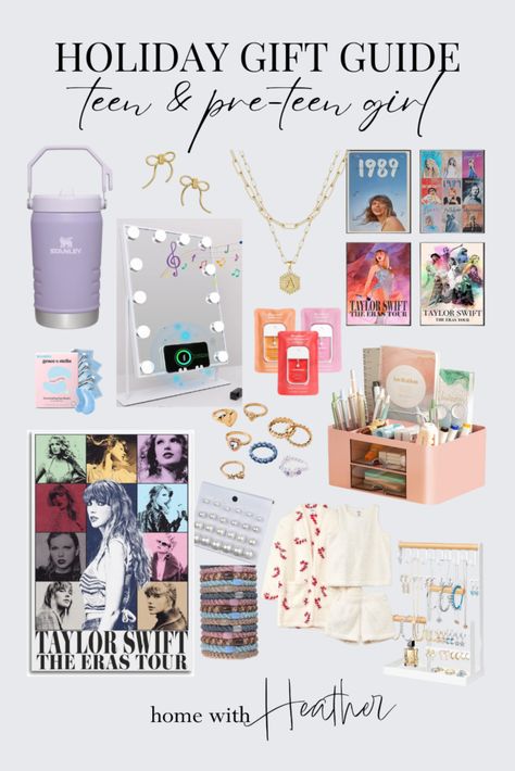 The Ultimate Teen and Pre Teen Girl Gift Guide and More Pre Teen Christmas Gifts, Gifts From Target, Teen Gift Guide, Cute Christmas Pajamas, Gift Card Presentation, Girls Gift Guide, Teen Christmas Gifts, Cool Gifts For Teens, Hallmark Christmas Movies