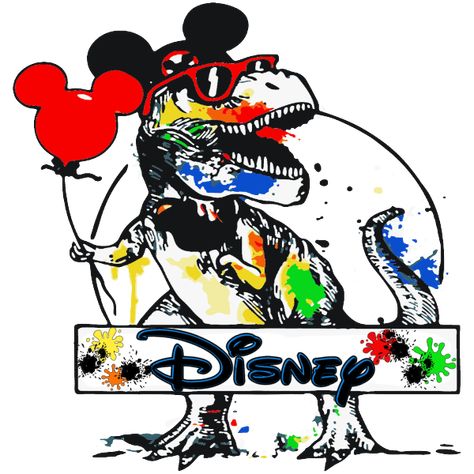 Dinosaur Disney, Disney Charms, Mickey Head, Jurassic Park World, Balloon Design, Disney Theme Parks, Disney Theme, Mickey Ears, Create T Shirt