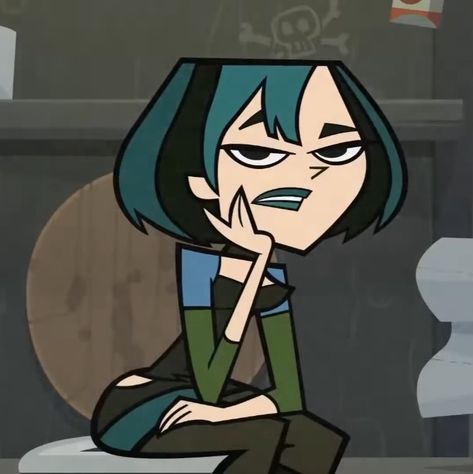 Teal Ombre Hair, Pete Rock, Best Profile Pictures, Total Drama Island, Fictional Crushes, Total Drama, Cartoon Profile Pics, Halloween Pictures, Girls Characters