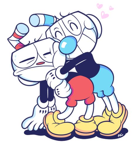 Cuphead And Mugman Fanart, Mugman Fanart, Cuphead X Mugman, Cuphead And Mugman, Cuphead Fanart, Cuphead Art, Cuphead Game, Cup Head, Nunchucks