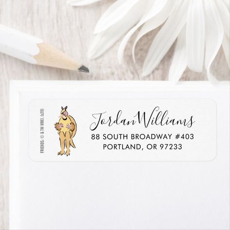 Holiday Armadillo, Jordan Williams, Friends Holiday, Graphic Material, Custom Gift Tags, Microsoft Word Templates, Friends Tv Show, Friends Tv, Return Address Labels