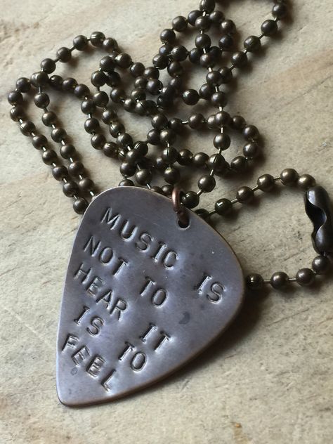 A personal favorite from my Etsy shop https://www.etsy.com/listing/458461122/guitar-pick-personalized-guitar-pick Aesthetic Guitar, Mens Necklace Personalized, Custom Guitar Pick, Guitar Aesthetic, Music Necklace, Pick Necklace, Custom Guitar Picks, Metal Guitar, Guitar Pick Necklace