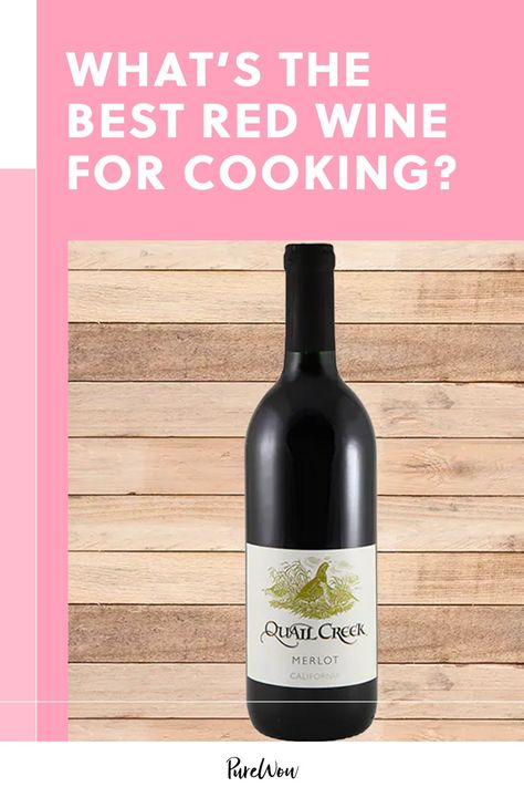 What?s the Best Red Wine for Cooking? These 4 Varieties Are Basically Foolproof Best Red Wine For Cooking, Red Wine For Cooking, Cooking Wine Recipes, Cooking With Red Wine, Types Of Red Wine, Alcohol Food, Wine Chart, Red Wine Recipe, Cooking Beef