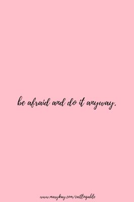 Be afraid and do it anyway Be Afraid And Do It Anyway Tattoo, Do It Anyway Tattoo, Be Scared And Do It Anyway, Be Not Afraid I Go Before You Always, Be Not Afraid Angel, Be Scared And Do It Anyway Quote, Be Afraid And Do It Anyway, Bestie Tattoos, Bestie Tattoo