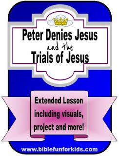 Peter Denies Jesus & Jesus Goes to Trial Extended lesson with printables #Biblefun #lifeofjesus #NTBiblelesson Jesus Preschool, Peter Denies Jesus, Jesus Miracles, Jesus Forgives, Sunday School Projects, Toddler Class, Empty Tomb, Sunday School Kids, Preschool Bible