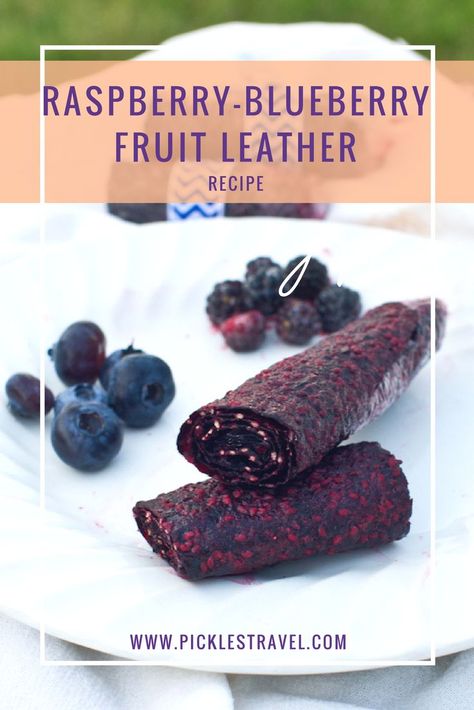 Blueberry Fruit Leather Recipe, Fruit Leather Recipe, Dehydrating Food, Fruit Leather, Fruit Roll, Healthy Blueberry, Fruit Roll Ups, Blueberry Fruit, Raspberry Fruit