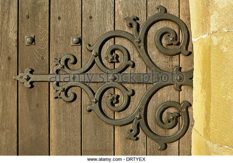 Door Iron, Medieval Door, Church Door, Welded Metal Projects, Iron Hinges, Rod Iron, Aladdin Lamp, Wood Beam Ceiling, Wrought Iron Doors