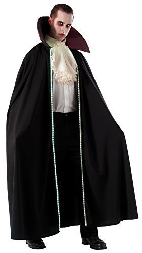 Rubie's Costume Co Women's Glowing Vampire Cape, As Shown, Standard Best Halloween Costumes & Dresses USA Vampire Cape Drawing, Dracula Outfit, Vampire Cloak, Dracula Cape, Dracula Costume, Vampire Cape, Background Inspiration, Vampire Halloween Costume, Costume Capes