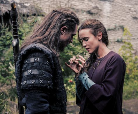 The Last Kingdom - Gisela and Uhtred The Last Kingdom Uhtred, Last Kingdom Uhtred, The Last Kingdom Series, Uhtred Of Bebbanburg, Alexander Dreymon, Eddard Stark, Last Kingdom, The White Princess, Bbc Tv Series