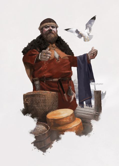 ArtStation - The merchant , Cao Viet Traditional Paintings, Metal Poster Displate, Samurai Gear, Dungeons And Dragons, Metal Posters Design, Metal Posters, Poster Print, Metal Prints, Fantasy Art