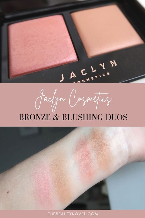 I bought the Jaclyn Cosmetics Bronze & Blushing Duos by Jaclyn Hill so you don't have to. Comparing two different shades, sharing price info, is it worth it, are you missing out? Find out now. #jaclyncosmetics #jaclynhill #jaclynhillbronzer #jaclynhillblush #bronzerblushduo Jaclyn Hill, Bronzer, Lilac, Blush, Makeup, Beauty