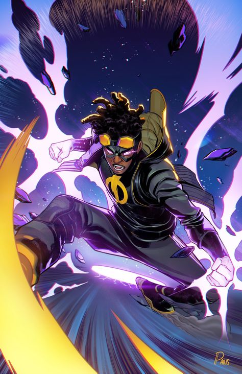 Static Dc, Static Shock, Univers Dc, Black Comics, Arte Dc Comics, Dc Comics Superheroes, Black Anime Characters, In The Shadows, Dc Comics Art