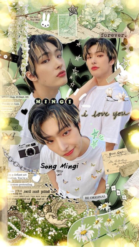 Happy birthday Mingi !!!💚🫶#wallpaper#music#kpop#mingi#ateez Ateez Wallpaper, Kpop Backgrounds, Kpop Iphone Wallpaper, Wallpaper Music, Mingi Ateez, Song Mingi, Song Min-gi, Best Song Ever, Love U So Much