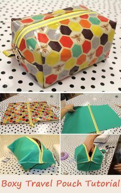 Fat Quarter Projects, Pouch Tutorial, Sew Ins, Beginner Sewing Projects Easy, Leftover Fabric, Fabric Baskets, Bags Tutorial, Sewing Projects For Beginners, Sewing Skills