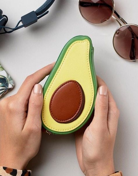 99 of the Best White Elephant Gift Ideas Ever via Brit   Co Avocado Gifts, Best White Elephant Gifts, White Elephant Party, Beauty Hacks Skincare, Cute Avocado, Gifts For Anyone, Denim Tote Bags, Coin Purse Wallet, Animal Projects