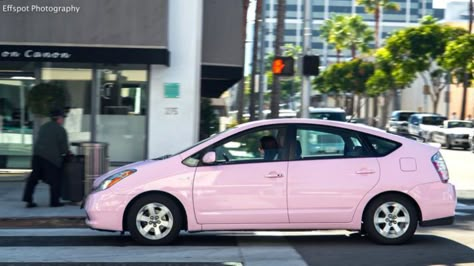 Pink #Prius Pink Prius, Prius Aesthetic, Small Movie Room, 2023 Moodboard, Pink Decorations, Bold Centerpieces, Pink Cars, Van Living, Graduation Dresses