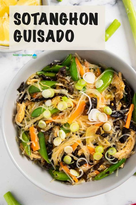 Pancit Sotanghon Recipe, Sotanghon Guisado Recipe, Pancit Sotanghon, Sotanghon Guisado, Pancit Sotanghon Guisado, Pancit Canton Guisado, Pancit Bihon Canton Recipe, Filipino Pancit Bihon Recipe, Guisado Recipe