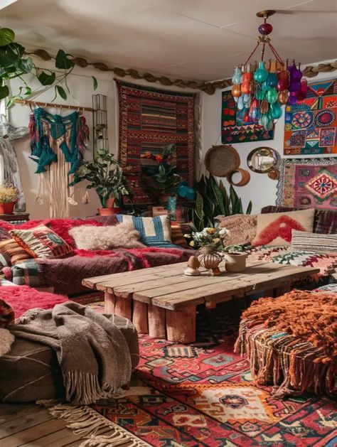 25 Cozy Boho Living Room Ideas 2 Tiny Lounge Room Ideas, Colorful Cozy Living Room, Boho Cozy Living Room, Cozy Boho Farmhouse, Scandinavian Boho Living Room, Cozy Eclectic Living Room, Eclectic Boho Living Room, Boho Decorating Ideas, Boho Living Room Designs