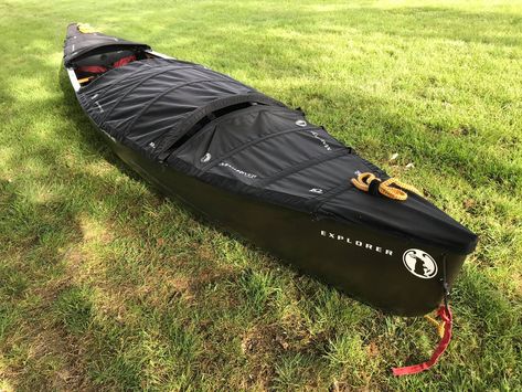 Have I Gone Completely Mad-River? - Unsponsored Grumman Canoe, Hotel Valhalla, Fishing Canoe, Wooden Boat Kits, Canoe Accessories, Canoe Fishing, Wooden Canoe, Black Deck, Canoe Camping