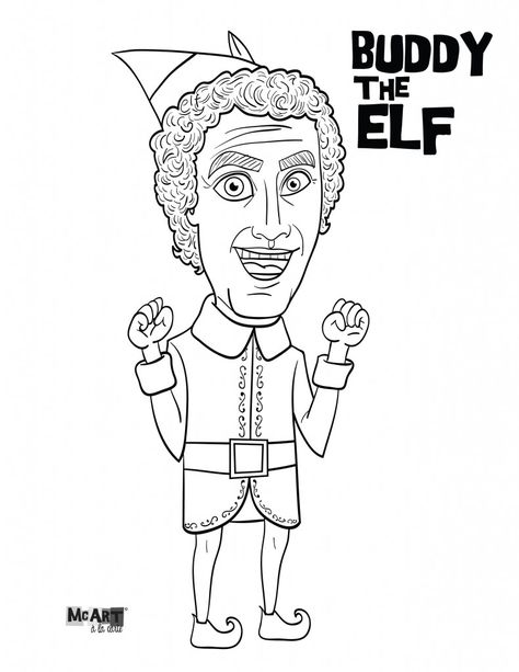 Don't forget- if you color these pages I'd love it if you share them with me! You can email a pic or post it on my Facebook wall! Elf On The Shelf Coloring, Movie Coloring Pages, Elf Coloring Pages, Elf Coloring, Grinch Coloring Pages, Elf Drawings, Free Christmas Coloring Pages, Indoor Recess, Christmas Coloring Sheets