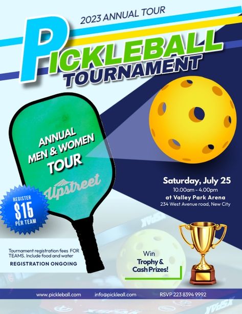 Pickleball Tournament, Fitness Event, Sport Logo Design, Basketball Posters, Sport Poster Design, Basketball Wallpaper, Sports Camp, Pickle Ball, Sports Flyer