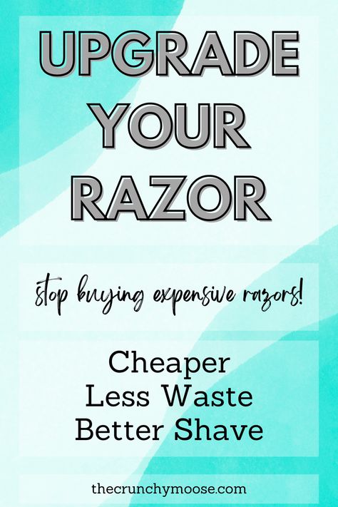 Stop buying expensive razors! Here's a better alternative Lymph Nodes Armpit, Best Womens Razor, Best Razor, Natural Shower Gel, Razor For Women, Natural Showers, Razor Burn, Best Shave, Disposable Razor