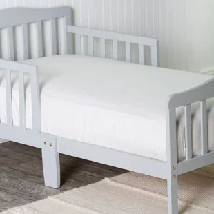 Wayfair | Toddler Beds Junior Bed, Toddler Beds, Solid Wood Bed, Wood Bed, Contemporary Bed, Computer Table, Wood Beds, Grey Bedding, Changing Wall Color