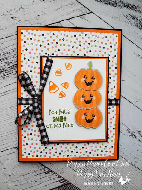 Fall Greeting Cards, Mary Fish, Stampin Pretty, Carte Halloween, Halloween Cards Handmade, Up Halloween, Thanksgiving Cards, Stamping Up Cards, Card Making Inspiration