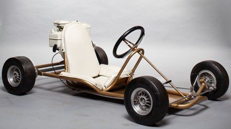 This 1965 Rupp Dart Kart Recalls a More Elegant Era of Go Karting Vintage Go Karts, Go Karts For Sale, Go Kart Designs, Go Kart Kits, Go Kart Frame Plans, Build A Go Kart, Go Karting, Go Kart Frame, Homemade Go Kart