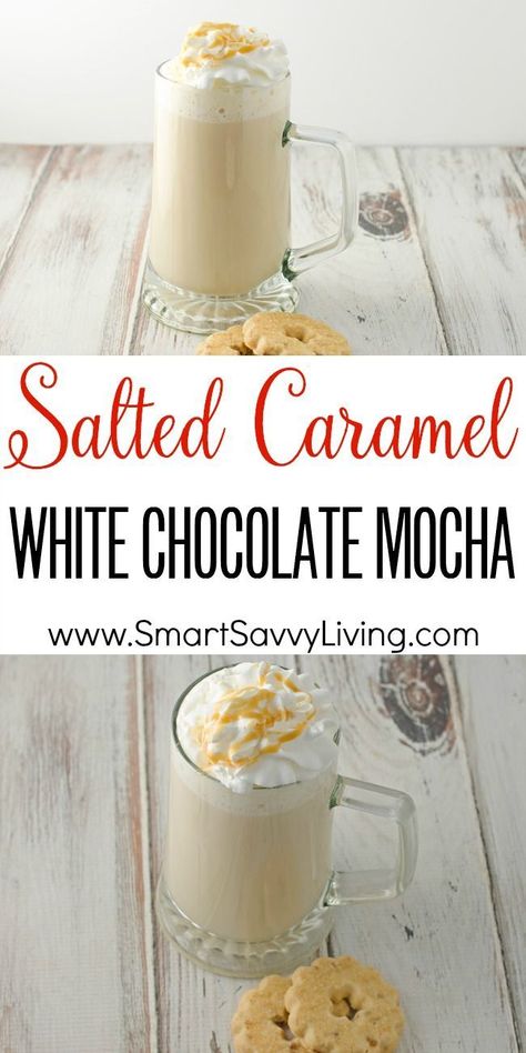 White Chocolate Mocha Recipe, Cappuccino Recipe, Apricot Smoothie, Mocha Recipe, Ninja Coffee, White Chocolate Mocha, Chocolate Mocha, Starbucks Drink, Homemade Coffee