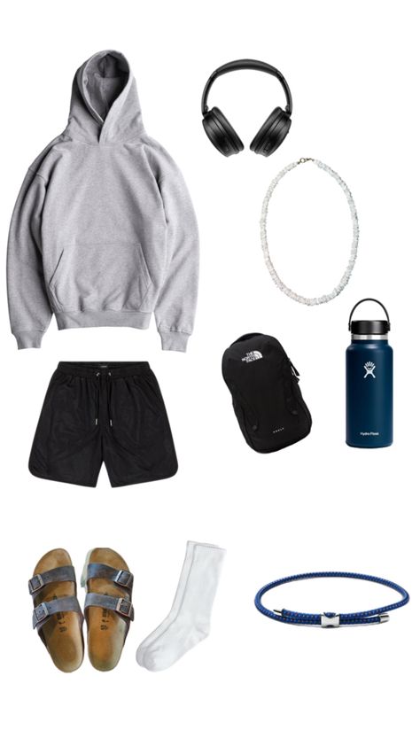 Men Essentials Man Stuff, Men Gym Outfit, Gym Fits Men, Casual Athletic Outfits, Fit School, Winter Outfits For School, Gym Outfit Men, Hype Clothing, Basketball Clothes