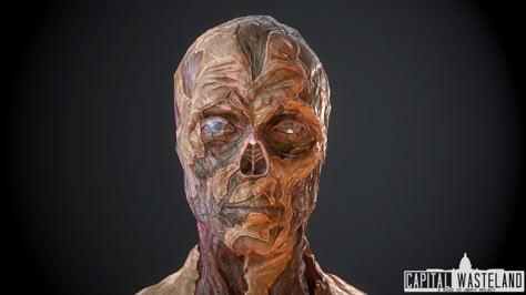 ArtStation - Fallout 3 - Ghouls Remake, The Friedturkey Wasteland Outfit, Fallout 4 Oc, Fallout Ghoul, Fallout Four, Character Planning, Fallout Tattoo, Roger Pirates, Elizabeth Miller, Fallout Concept Art